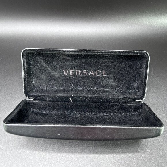 Versace Unisex Black Rectangle Plastic Eyeglasses VE 3253 GB1 NO LENS - Picture 12 of 16